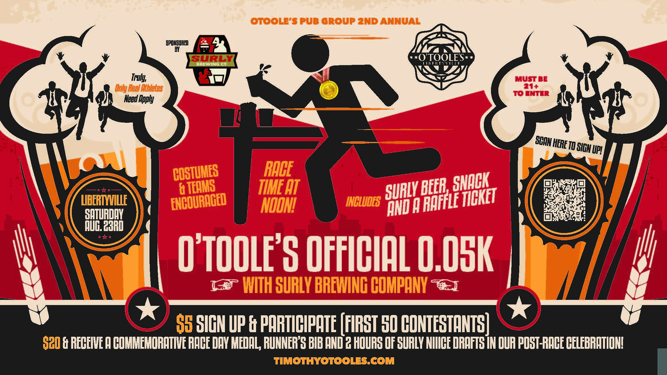 O'Toole's Libertyville 2nd Annual 0.05K Race
